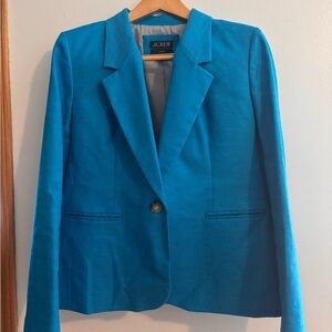 J. Crew Women's Blue Blazer
